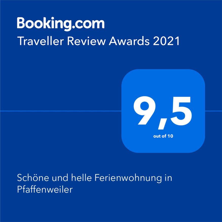 Schoene Und Helle Ferienwohnung In Pfaffenweiler 빌린겐슈베닝겐 외부 사진